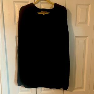 Banana Republic Black Knit Pullover high/low oversized sweater